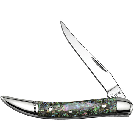 Case XX #12002 - Texas Toothpick, Small - Abalone