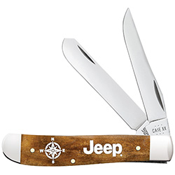 Case XX #27012 - Mini Trapper - Jeep Smooth Bone Antique