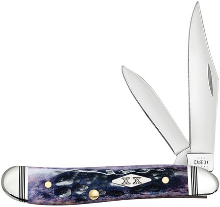 DK ANZA Knife Curve-tooth Slim Purple Bone - Jefferson Outfitters