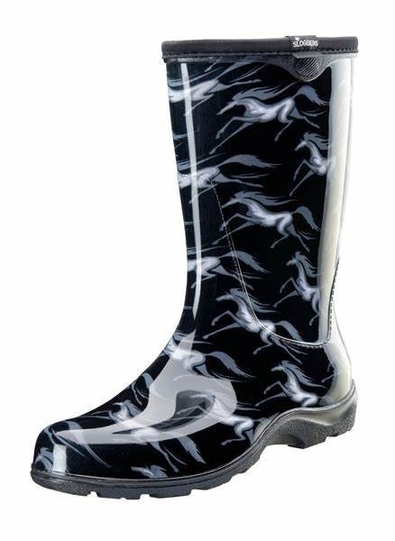 Sloggers Boot Horse Black