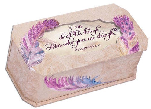 Cottage Garden Music Box - Do This Through Him - Petite Box