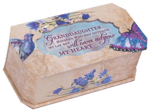 Cottage Garden Music Box - Granddaughters Never Outgrow - Petite