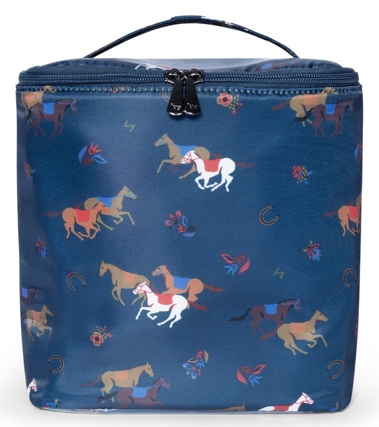 LUG - Dolly - Full Size Product Travel Organizer - Horses Navy