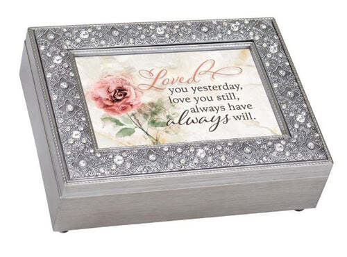 Cottage Garden Music Box - Loved You Yesterday, Always Will 