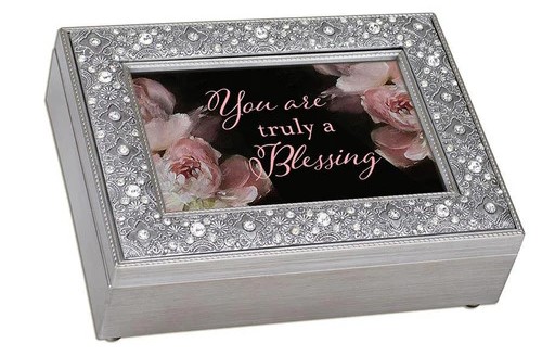 Cottage Garden Music Box - Truly A Blessing