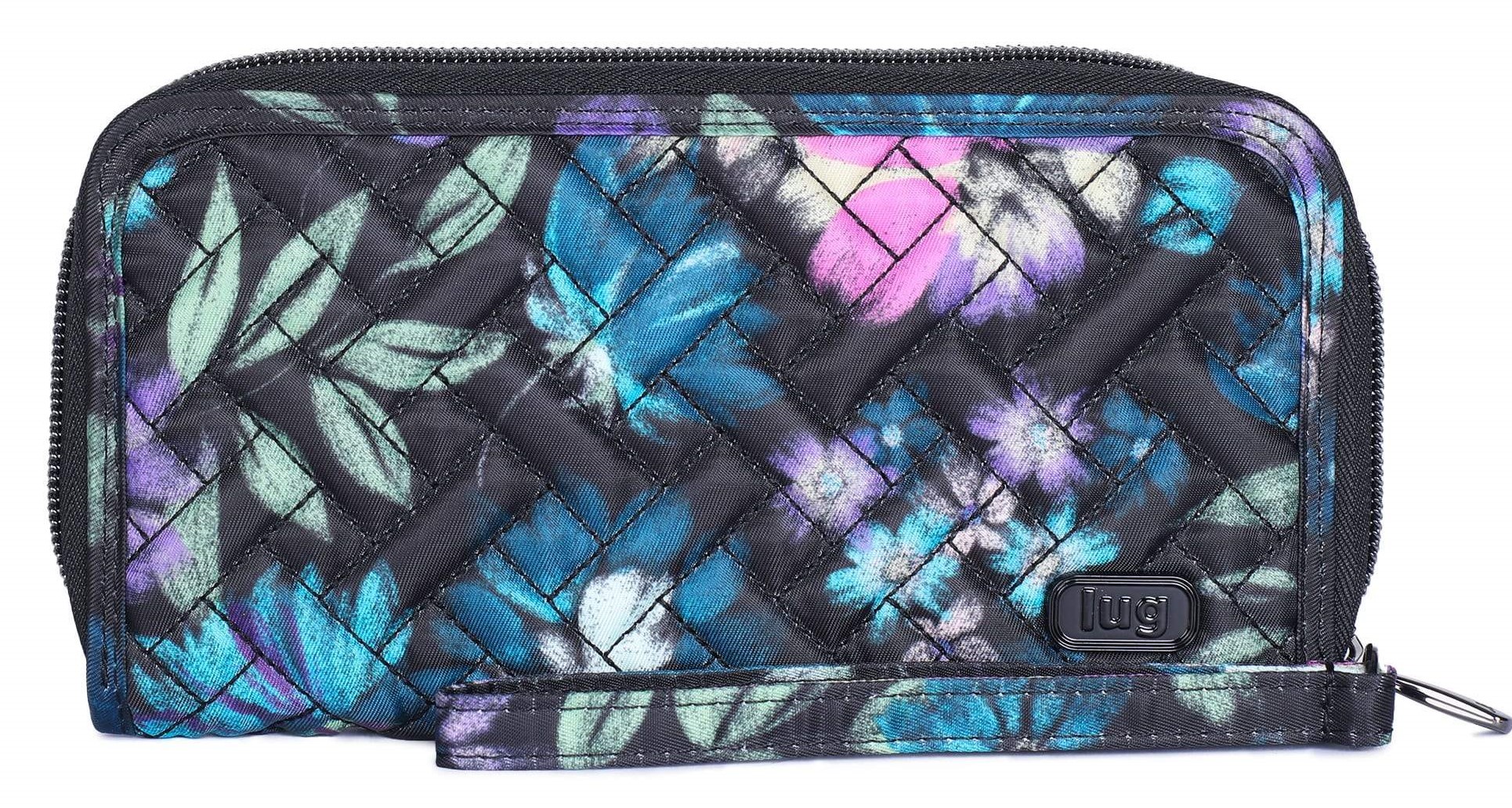 LUG - Handspring - Everyday RFID Wallet/Wristlet Combo - Bloom Black ...