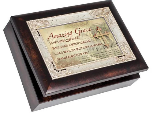 Cottage Garden Music Box - Amazing Grace