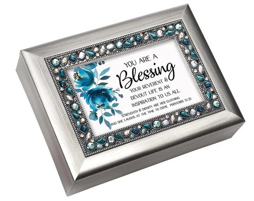 Cottage Garden Music Box - You Are A Blessing To Me 