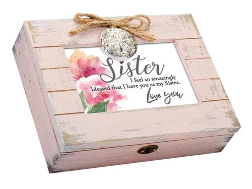 Cottage Garden Music Box - Sister I Am Blessed