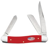 Case XX #73931 - Stockman/Medium - American Workman - Red Synthetic - Carbon Steel CS