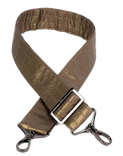 Lug - Adjustable Bag Strap, 1 1/2" - Metallic Walnut