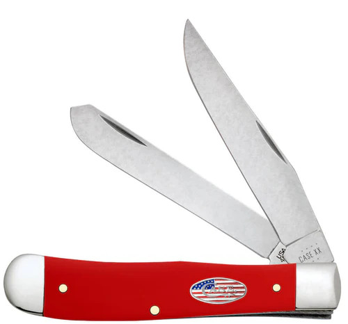 Case XX #73930 - Trapper - American Workman, Red Synthetic - Carbon Steel CS